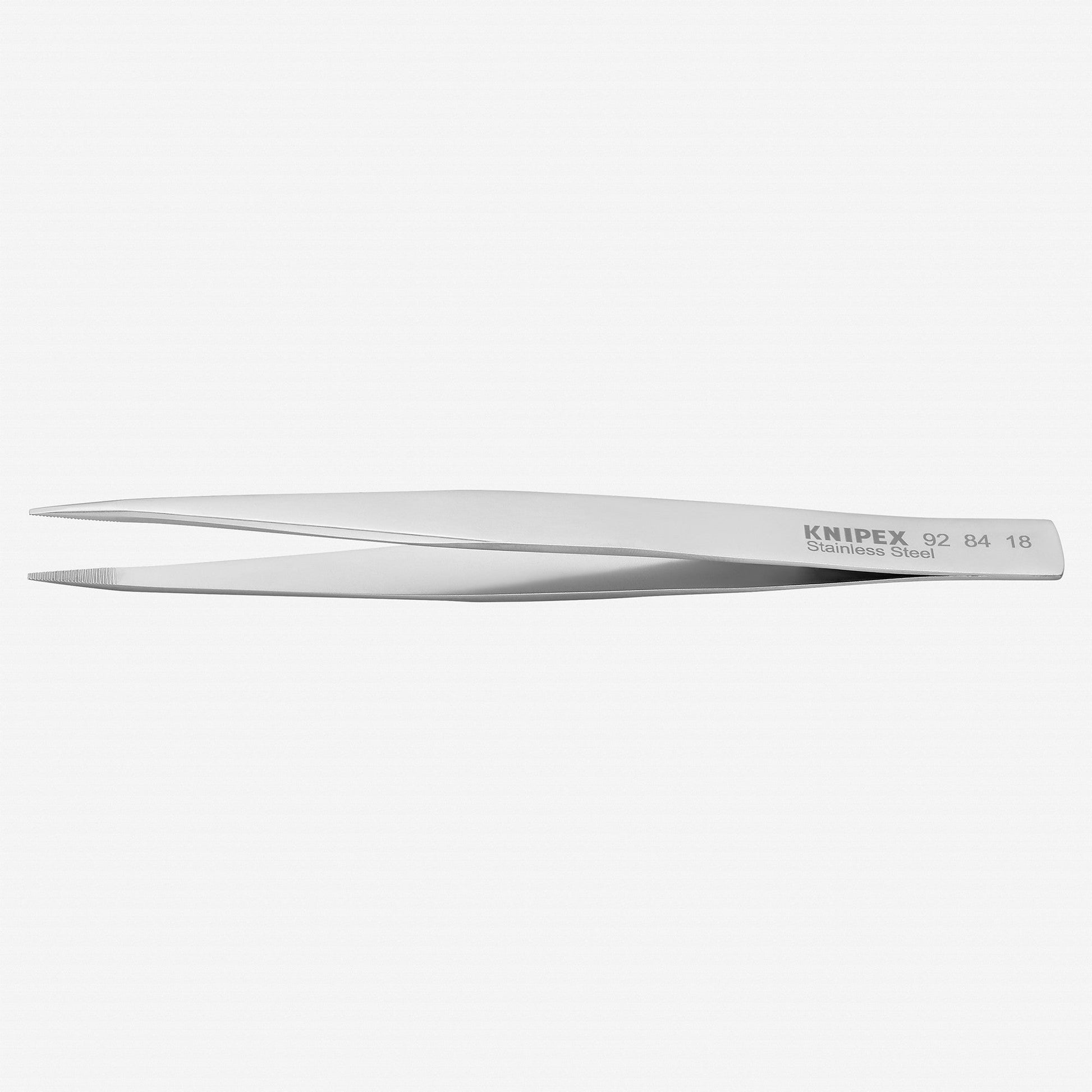 Knipex Precision Tweezers rectangular blunt - 928418 - KC Tool