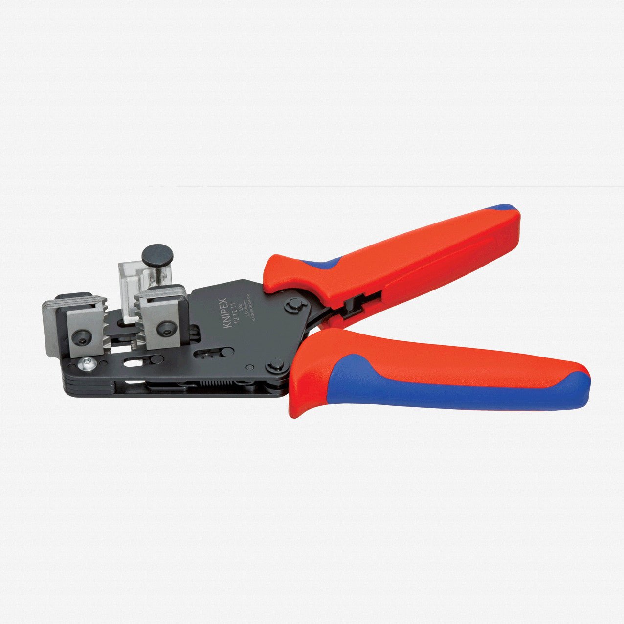 Knipex Precision Wire Insulation Strippers with Adapted Blade for Metric Wire Sizes - 121211 - KC Tool