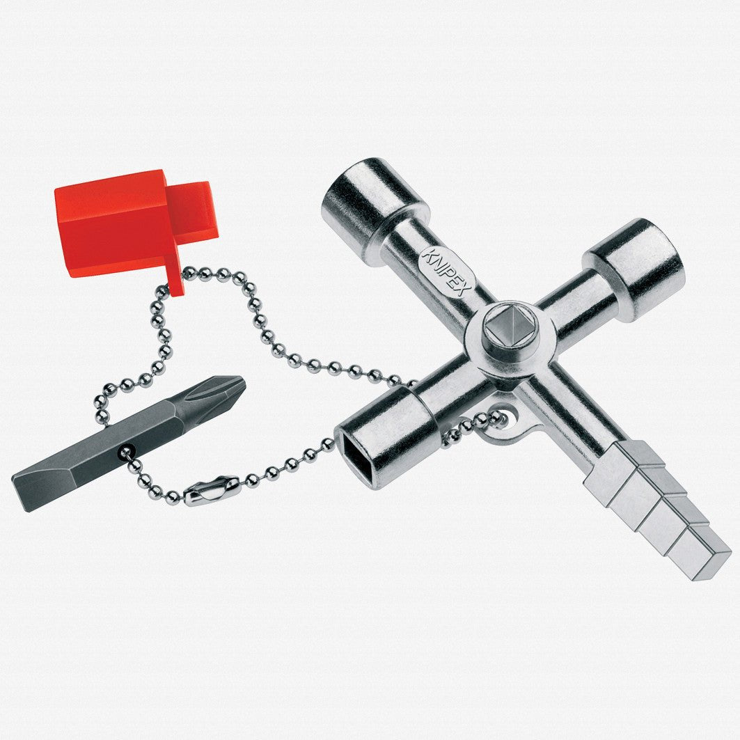 Knipex Profi-Key for all standard shut-off systems - K001104 - KC Tool