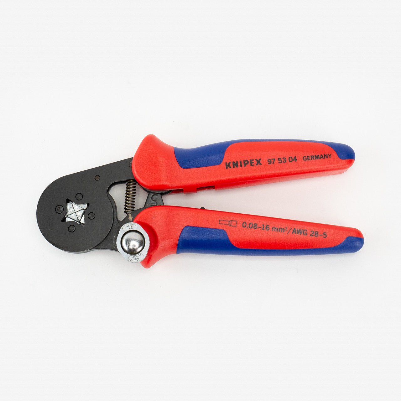 Knipex Self - Adjusting Square Crimping Pliers - End Sleeves (ferrules) - 975304 - KC Tool