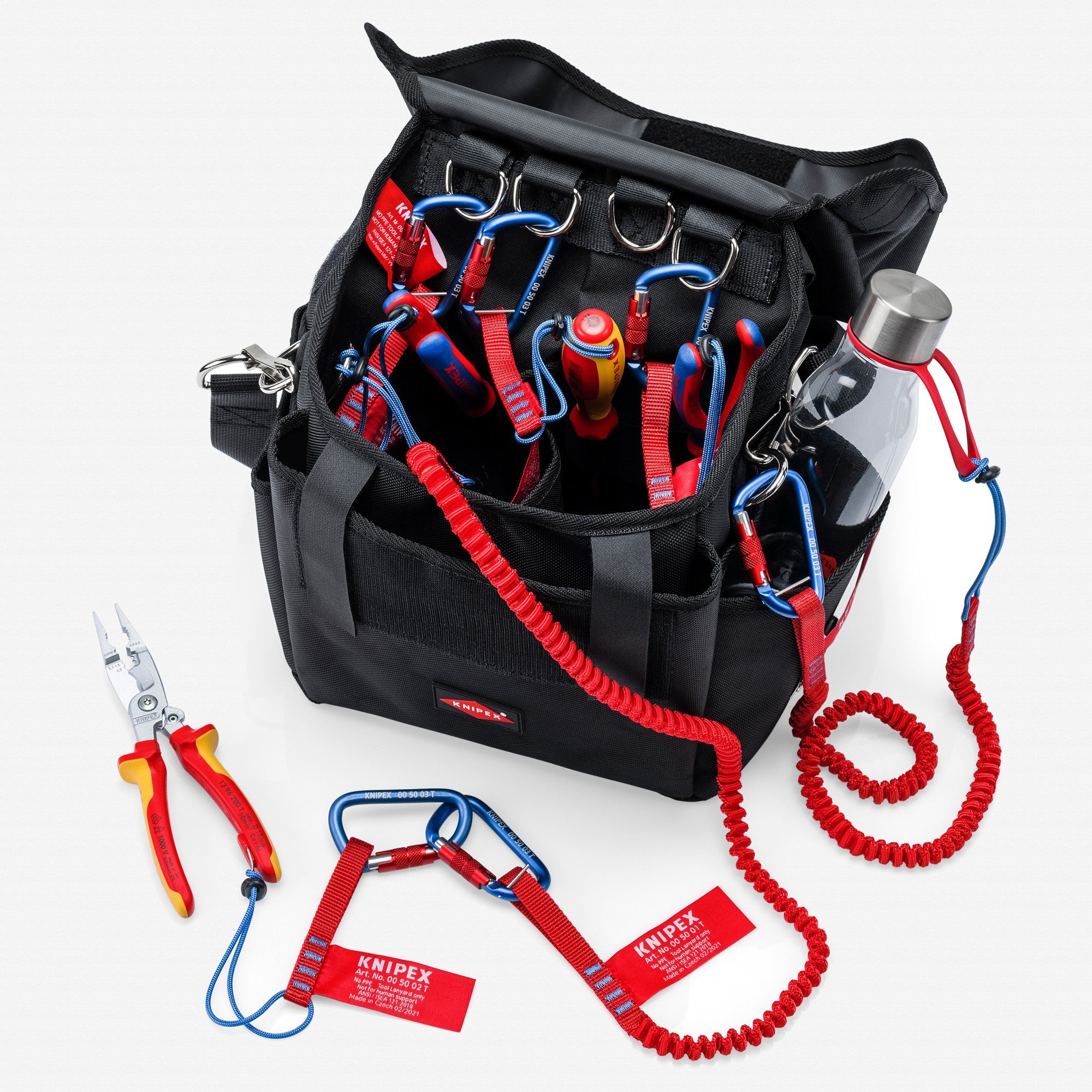 Knipex Small 12" Tethered Tool Bag, Empty - K005050TLE - KC Tool