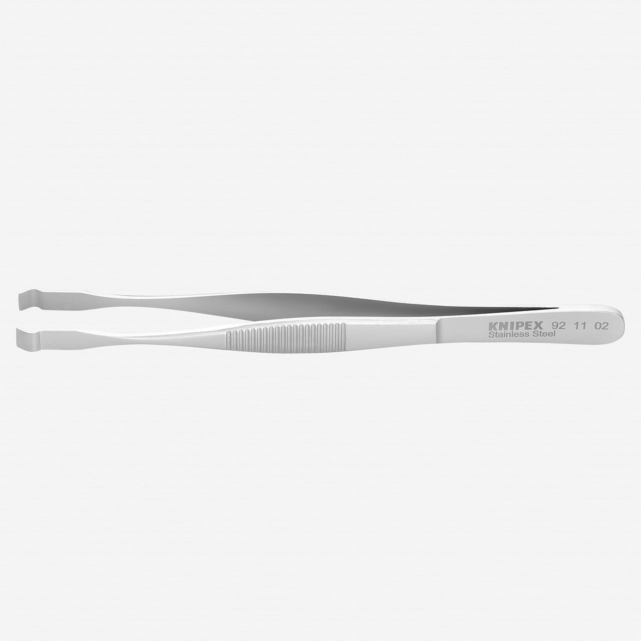Knipex Stainless Steel Positioning Tweezers, 5.75" - 921102 - KC Tool