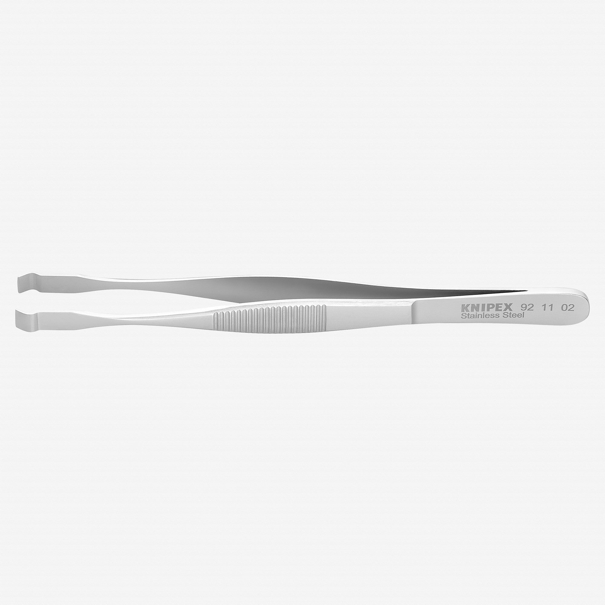 Knipex Stainless Steel Positioning Tweezers, 5.75" - 921102 - KC Tool