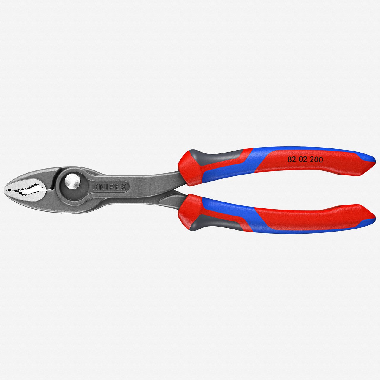 Knipex Twin Grip 8" Slip Joint Pliers - MultiGrip - 8202200 - KC Tool