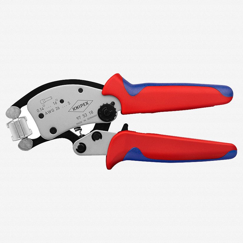 Knipex Twistor16 Self-Adjusting Crimping Pliers for End Sleeves - 975318 - KC Tool