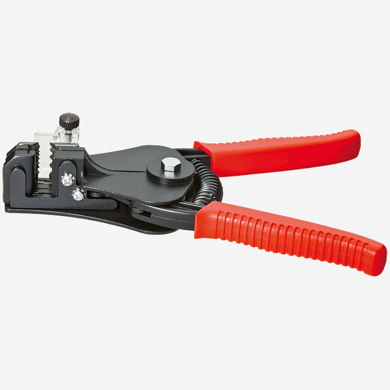 Knipex Wire Insulation Strippers with Shaped Blades for Metric Wire Sizes - 1211180 - KC Tool