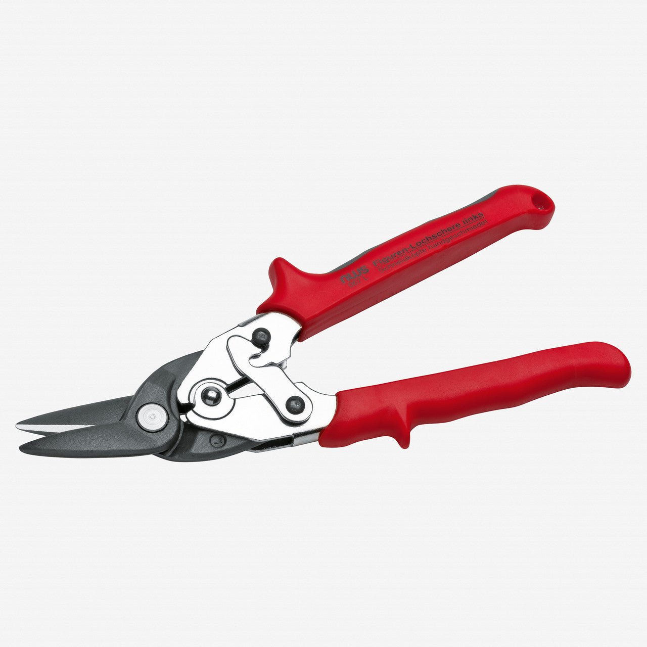 NWS 10" Shape Cutting Lever Tin Snips - Left Handed - N-067L-15-250 - KC Tool
