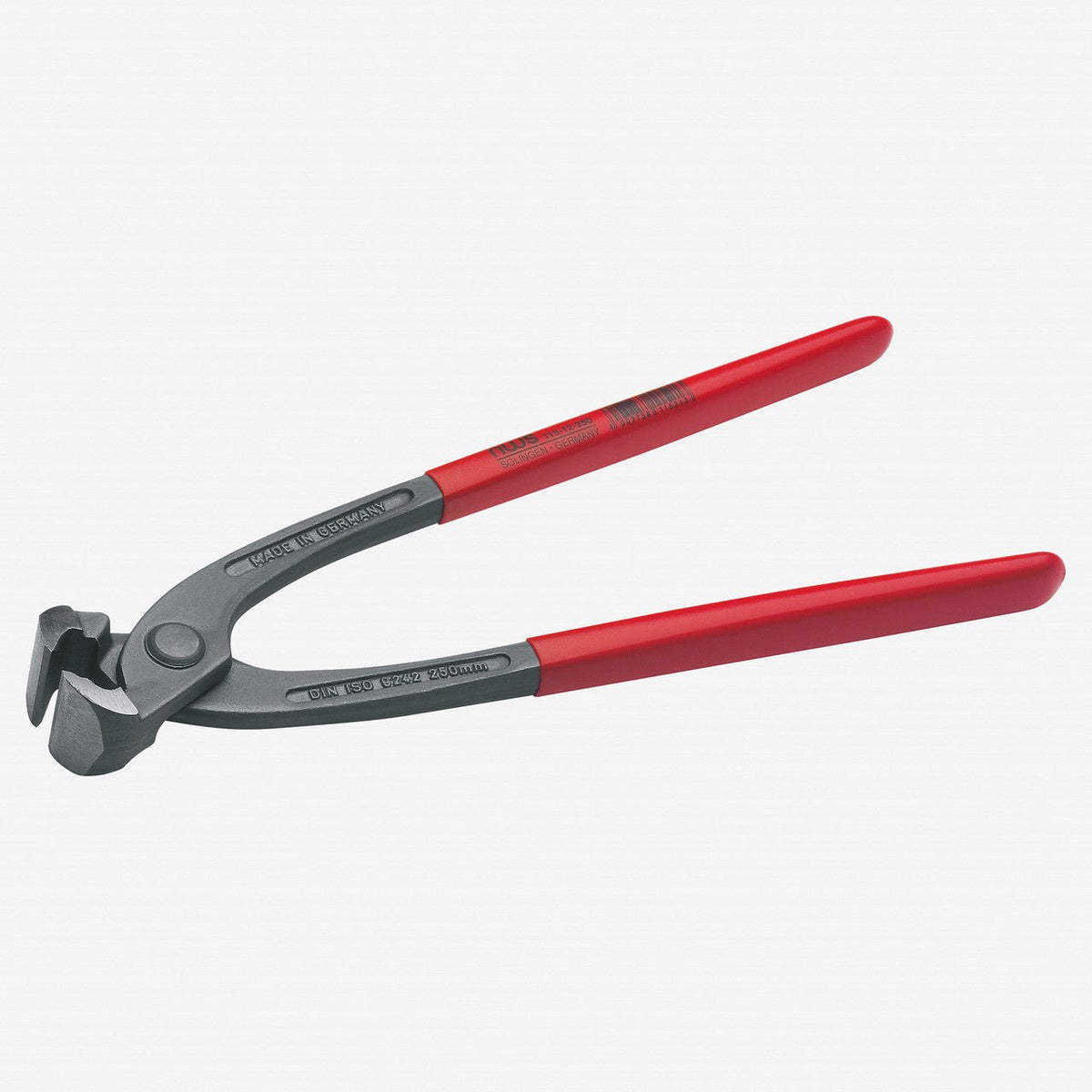 NWS 10" Tower Pincers - Atramentized - Plastic Grip - N-115-12-250 - KC Tool