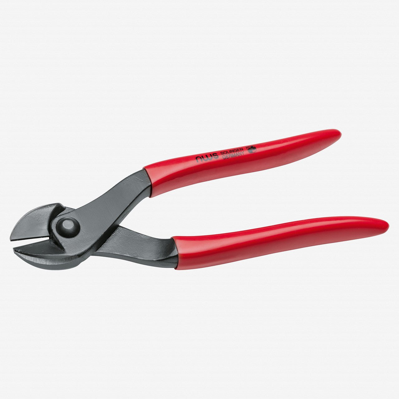 NWS 10" Wire Center Cutter - Atramentized - Plastic Grip - N-132H-12-255 - KC Tool