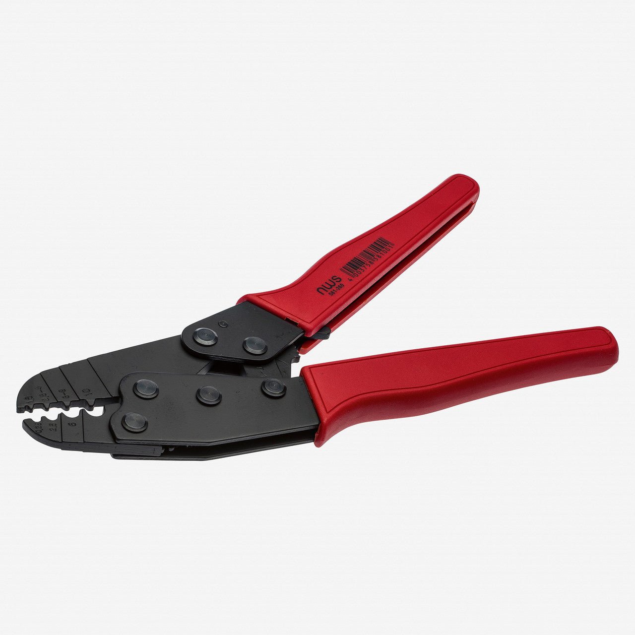 NWS 10.25" Crimping Lever Pliers for Non - Insulated Terminals - N-581-260 - KC Tool