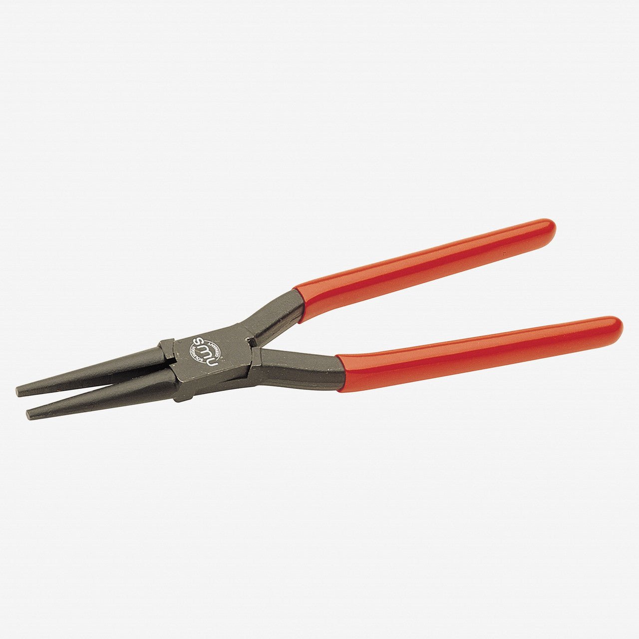NWS 10.25" Plumbers Round Nose Pliers - Atramentized - Plastic Grip - N-157B-12-260 - KC Tool