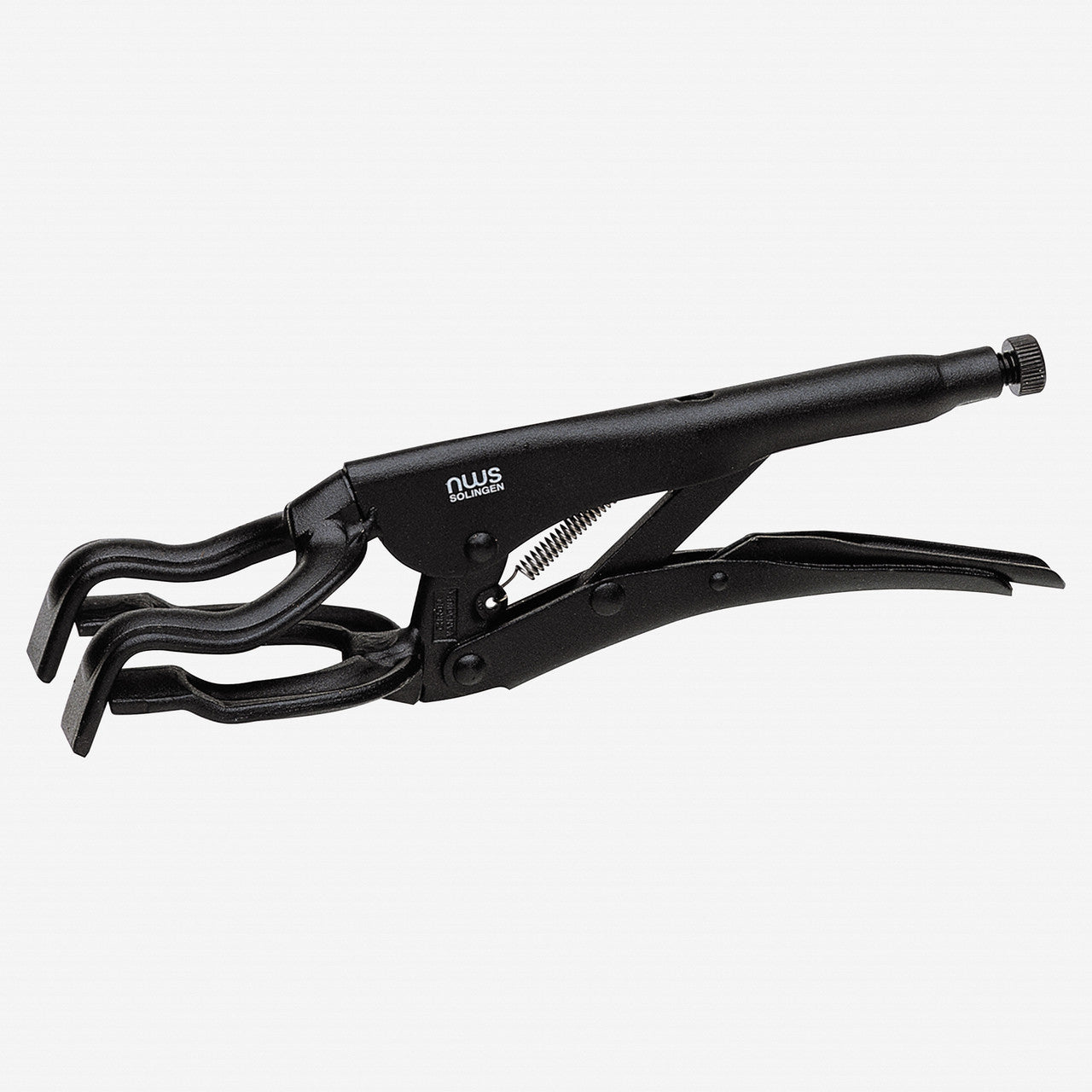 NWS 11" Grip Pliers for Tubes - Atramentized - Plastic Grip - N-187-11-280 - KC Tool