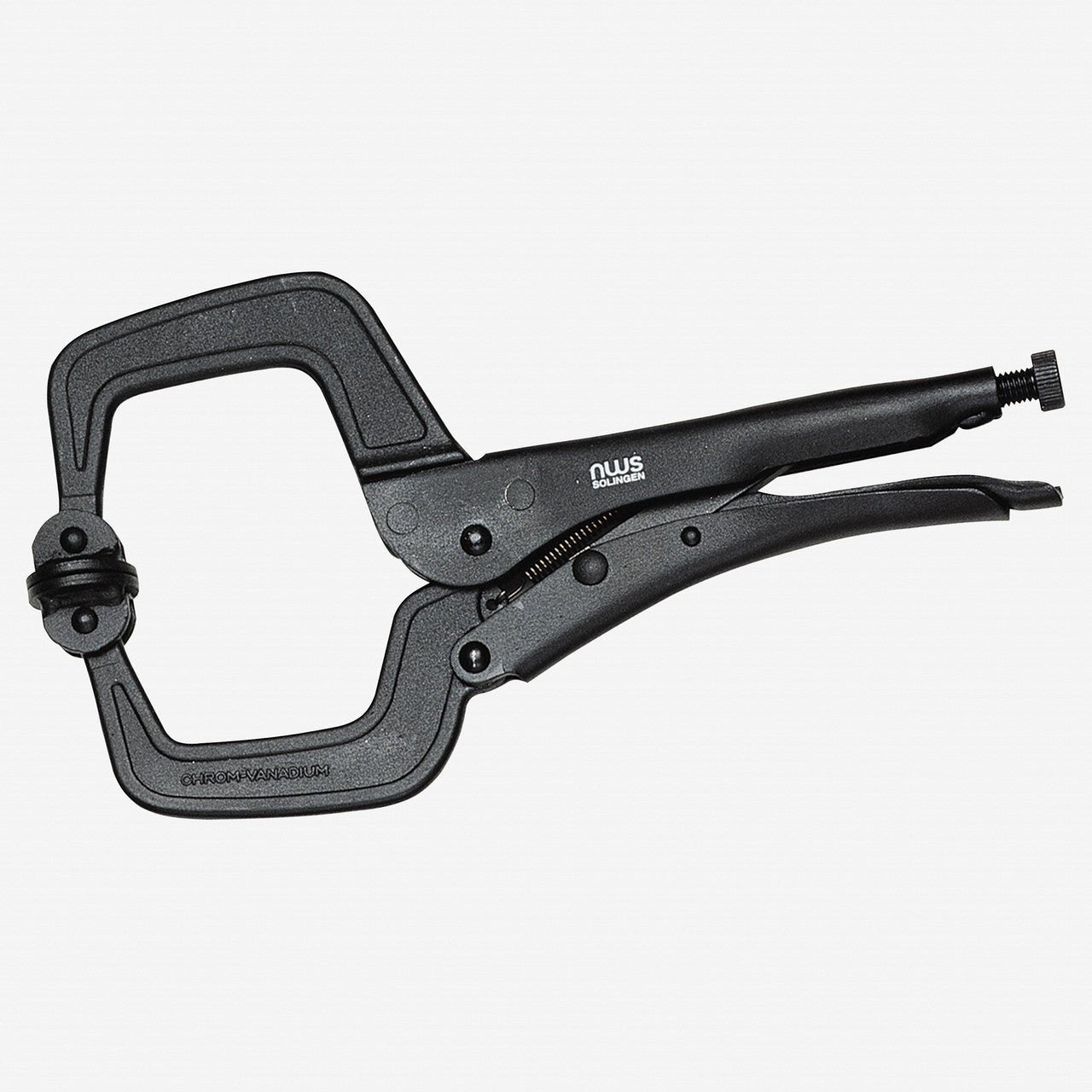NWS 11" Parallel C-Clamp-Grip Pliers - Atramentized - N-189-11-280 - KC Tool
