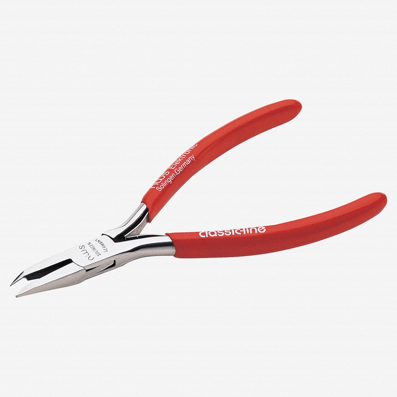 NWS 4.25" Oblique Cutter - MicroFinish - Plastic Grip - N-051-72-110 - KC Tool