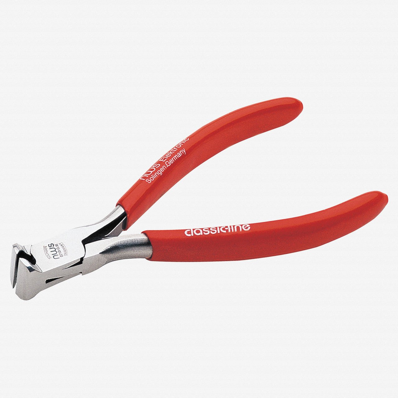NWS 4.5" End Cutting Nipper - Flush Cut - MicroFinish - Plastic Grip - N-021D-OW-72-115 - KC Tool