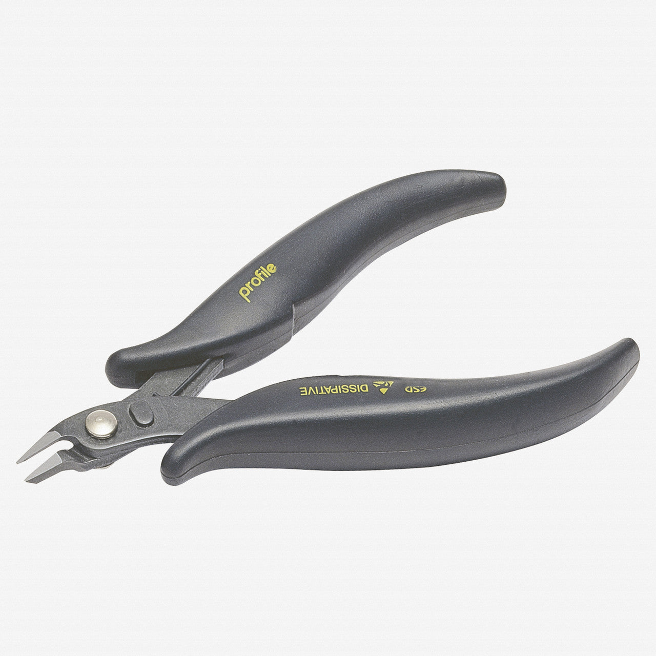 NWS 4.5" ESD Side Cutter - Flush Cut - High Capacity - 21 Degree - SoftGripp - N-2212-ESD-118 - KC Tool