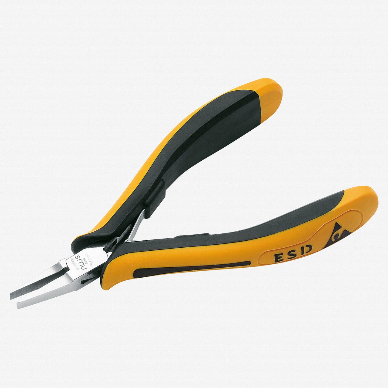 NWS 4.5" Flat Nose Pliers ESD - SoftGripp - N-021A-79-ESD-115 - KC Tool
