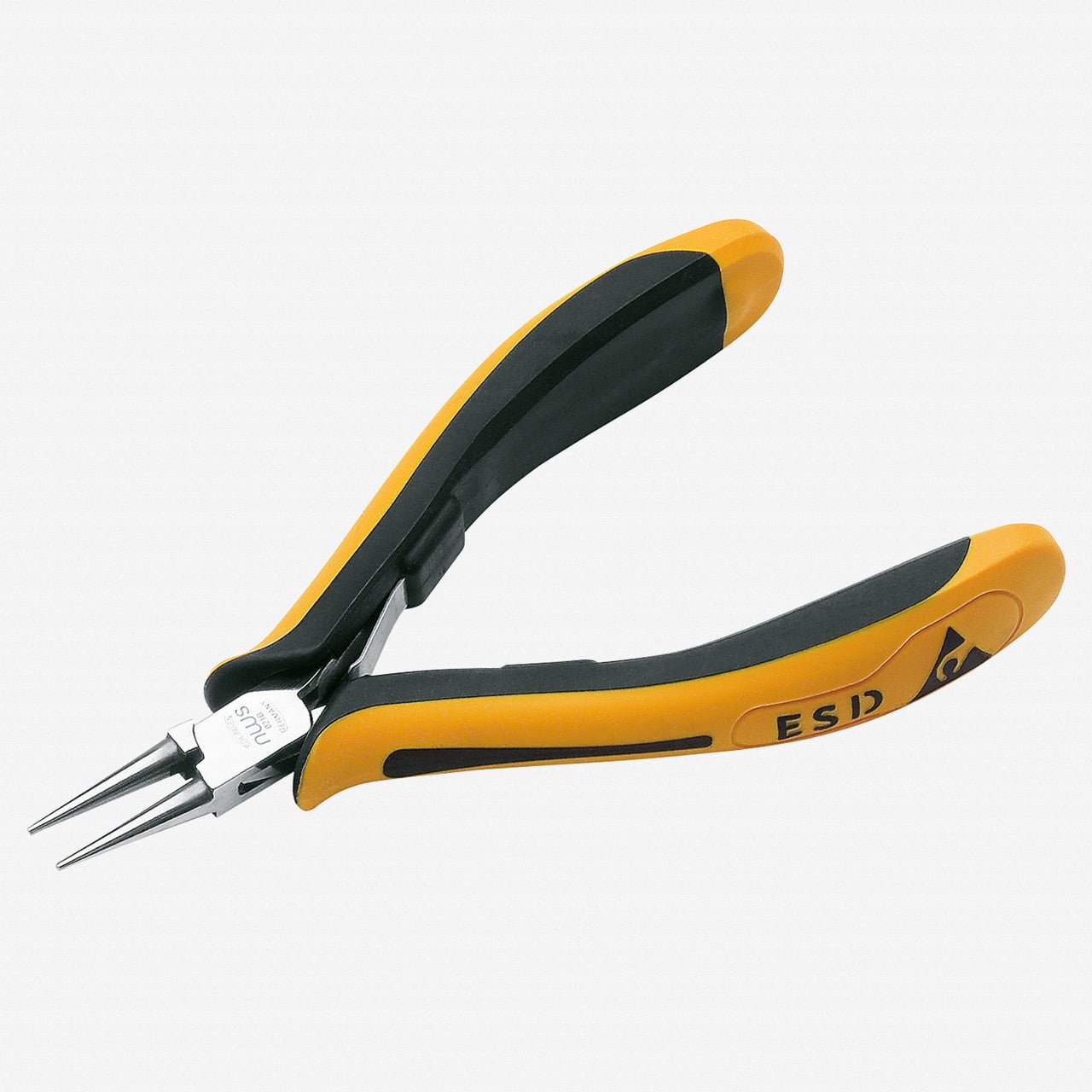 NWS 4.5" Round Nose Pliers ESD - SoftGripp - N-021B-79-ESD-115 - KC Tool