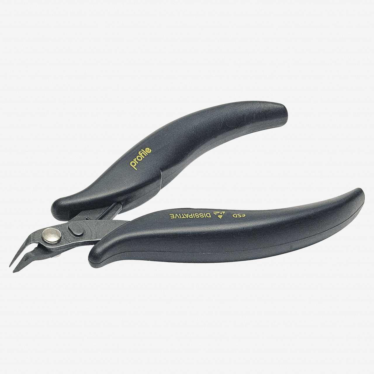 NWS 4.5"ESD Side Cutter - Flush Cut - 48 Degree - SoftGripp - N-2214-ESD-118 - KC Tool