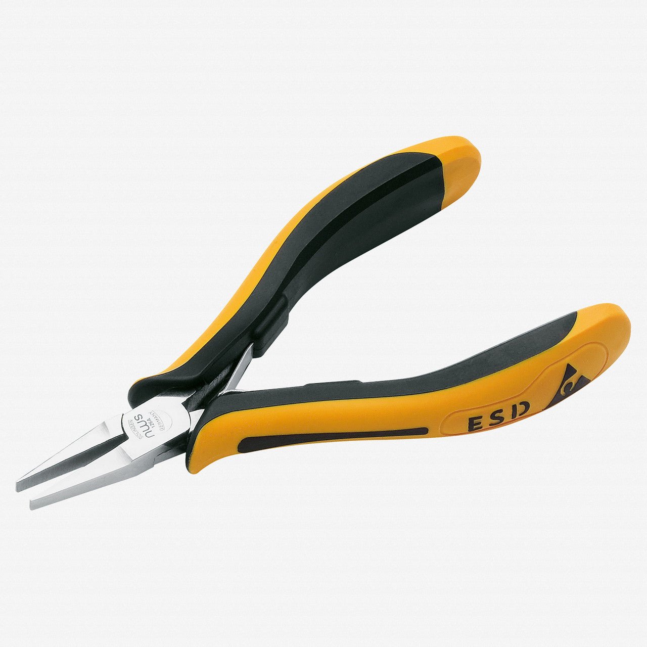 NWS 4.75" Flat Nose Pliers ESD - SoftGripp - N-126A-79-ESD-120 - KC Tool