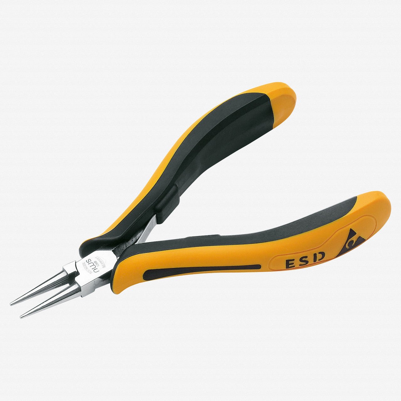 NWS 4.75" Round Nose Pliers ESD - SoftGripp - N-126B-79-ESD-120 - KC Tool