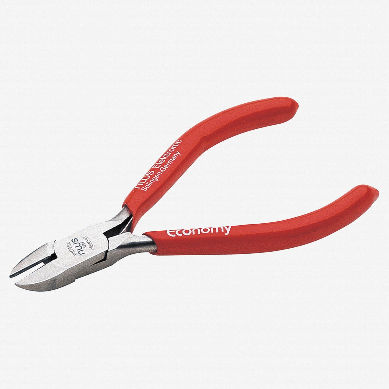 NWS 4.75" Side Cutter - MicroFinish - Plastic Grip - N-126F-72-120 - KC Tool