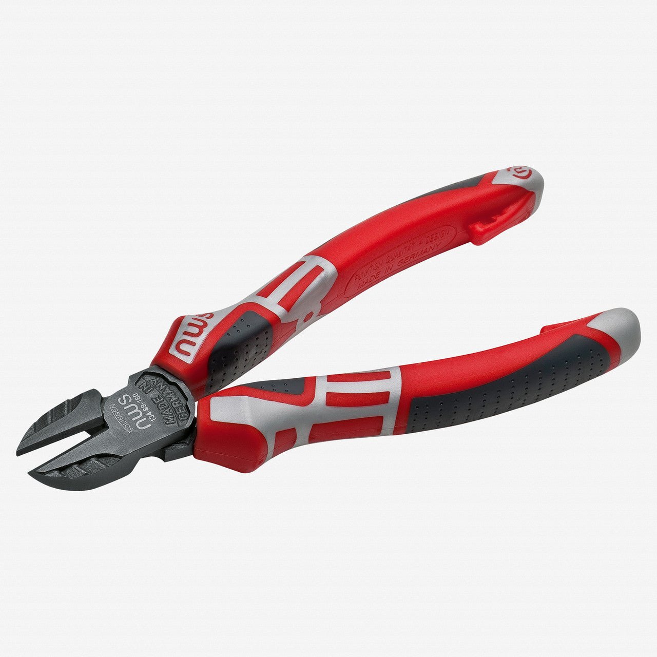 NWS 5.25" Side Cutter - TitanFinish - SoftGripp, Tethered Attachment - N-134-69-130 - KC Tool