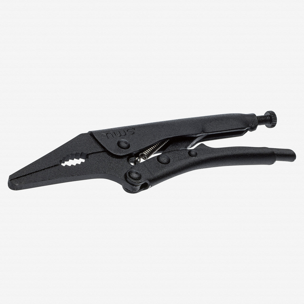 NWS 6" Long Flat Grip Pliers - Atramentized - N-183L-11-150 - KC Tool