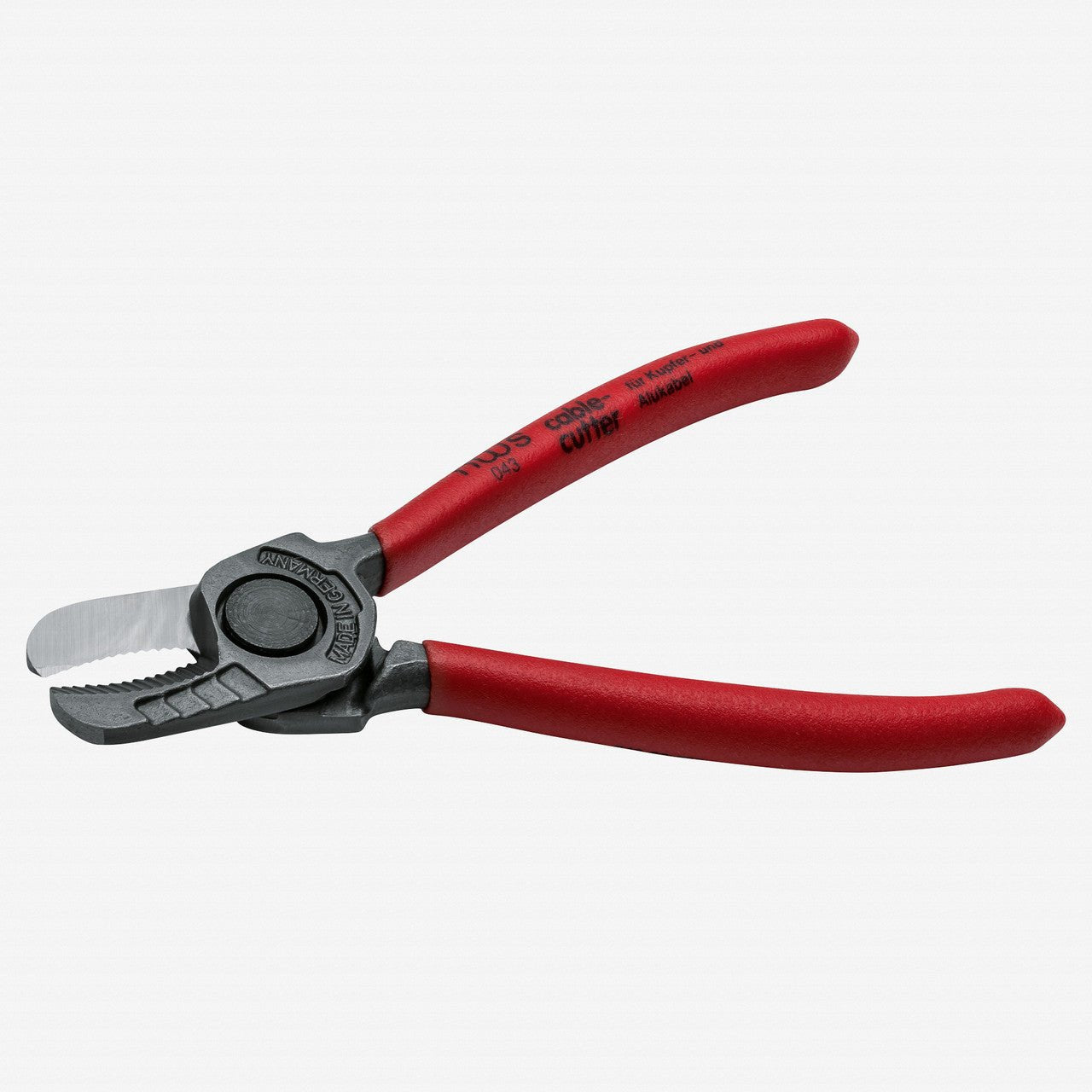 NWS 6.25" Cable Cutter - TitanFinish - Plastic Grip - N-043-62-160 - KC Tool