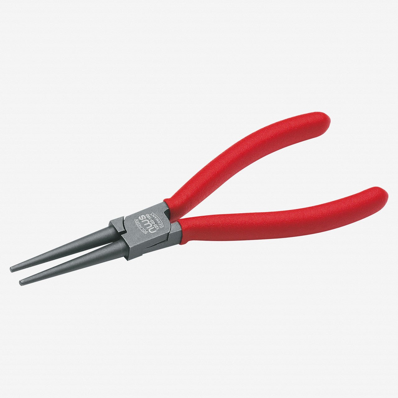 NWS 6.25" Long Round Nose Pliers - TitanFinish - Plastic Grip - N-125-62-160 - KC Tool