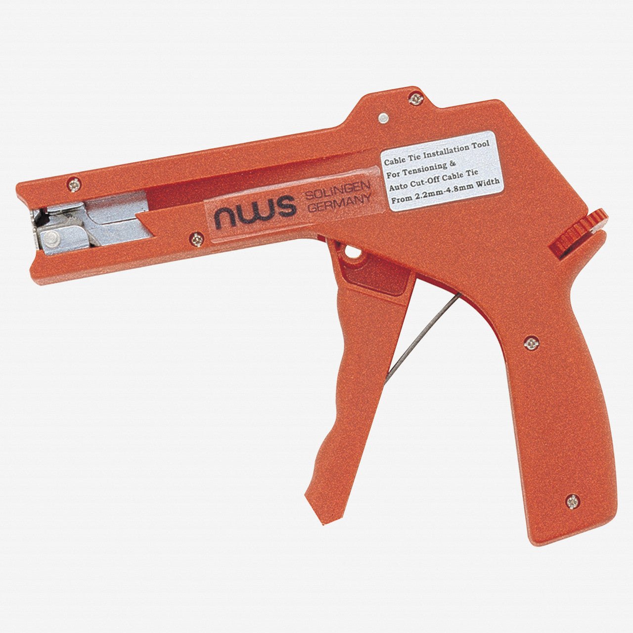 NWS 6.25" Pliers for Cables Ties 2.2-4.8mm - N-982-1 - KC Tool