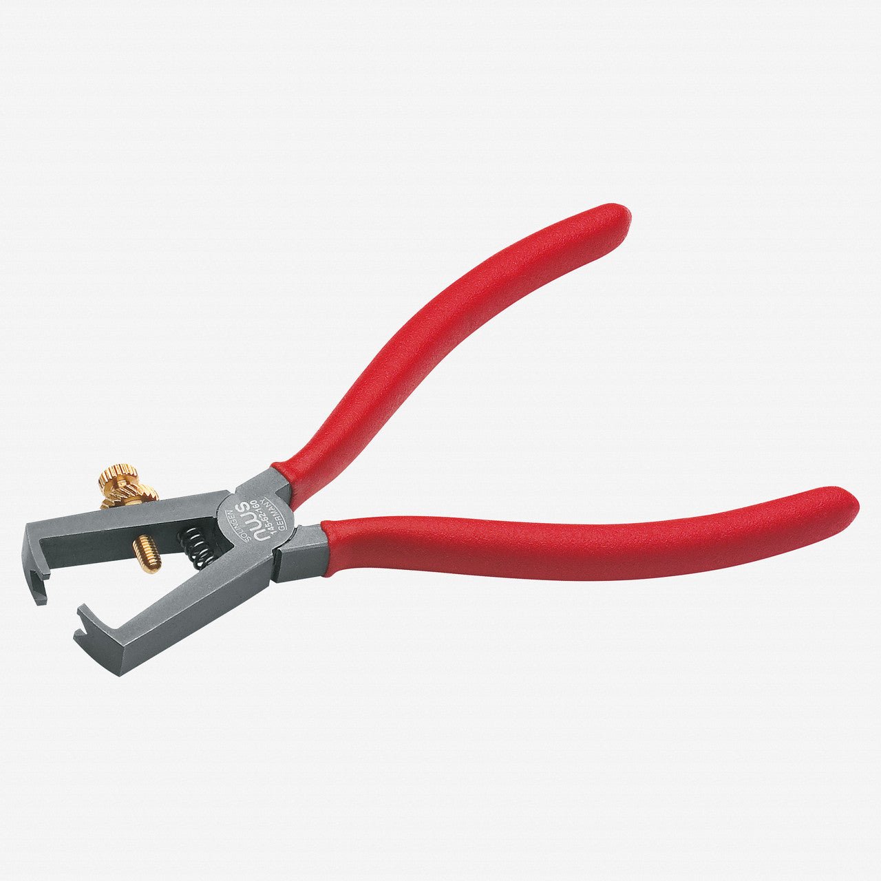 NWS 6.25" Wire Stripping Pliers - TitanFinish - Plastic Grip - N-145-62-160 - KC Tool