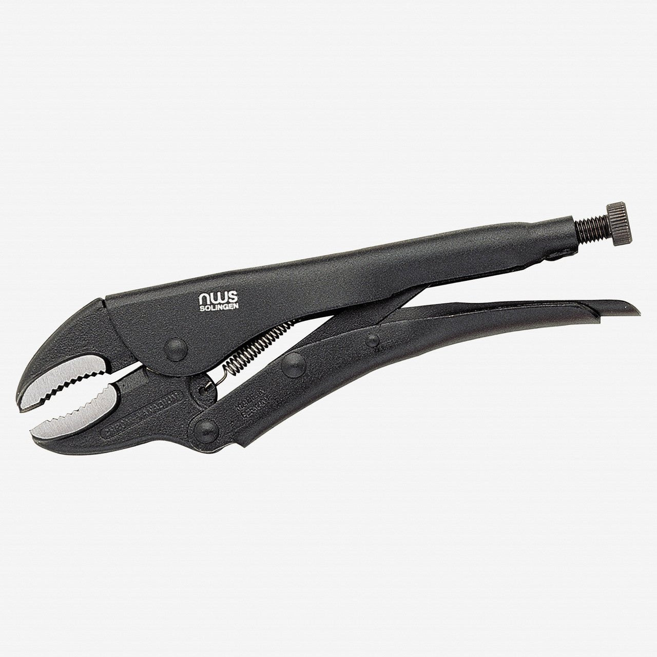 NWS 7" Grip Pliers - Atramentized - N-184-11-180 - KC Tool