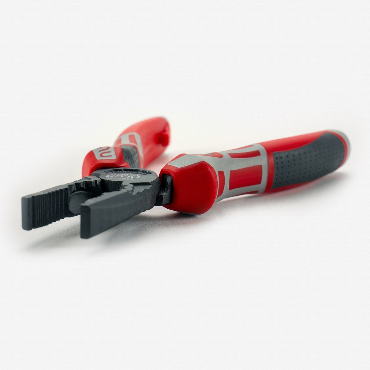 NWS 7" High Leverage Combination Pliers CombiMax - TitanFinish - SoftGripp, Tethered Attachment - N-109-69-180 - KC Tool