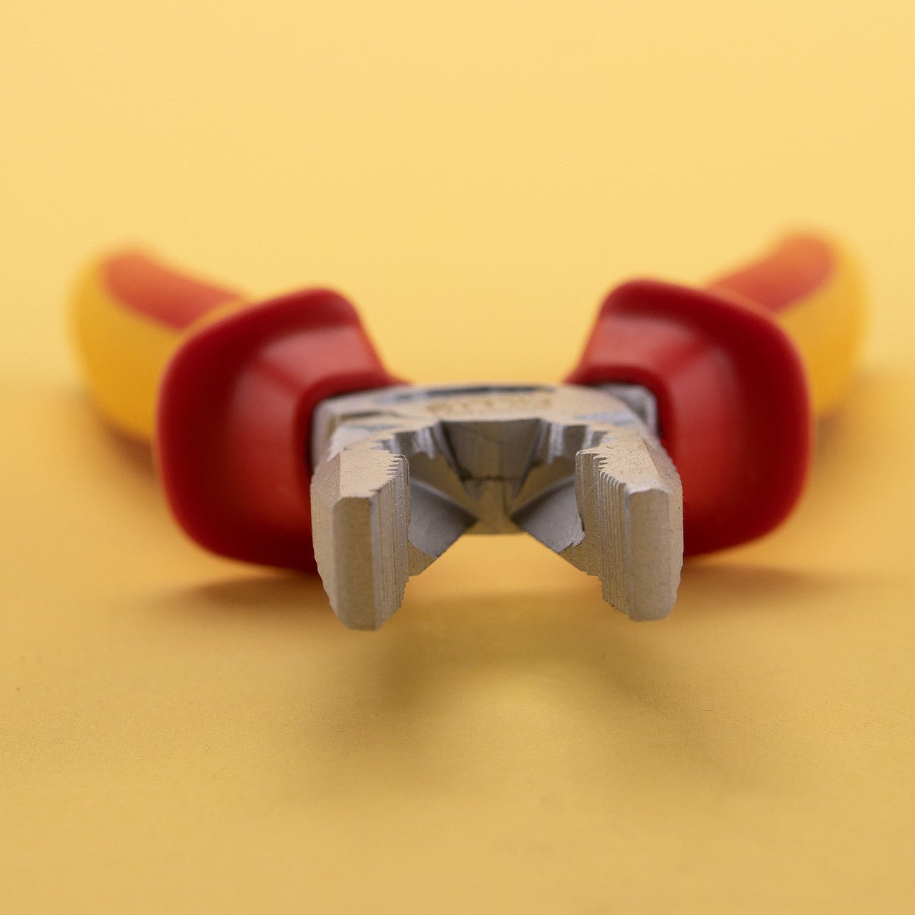 NWS 7" High Leverage Combination Pliers CombiMax VDE - Matte Chromium - SoftGripp, Tethered Attachment - N-109-49-VDE-180 - KC Tool