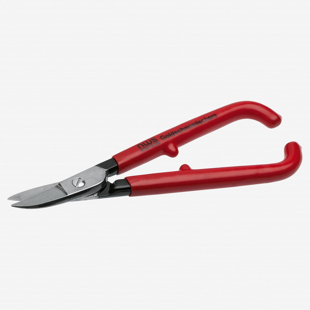 NWS 7" Jewellers' Snips - Curved Blade - Closed Handles - N-0753-12-180 - KC Tool