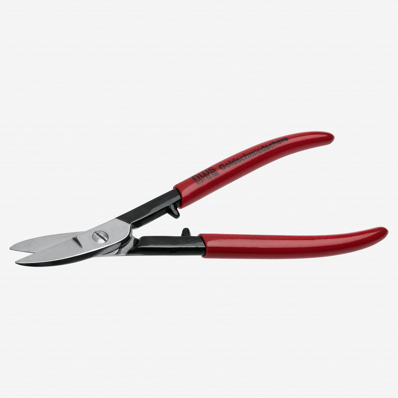NWS 7" Jewellers' Snips - Curved Blade - Open Handles - N-0751-12-180 - KC Tool