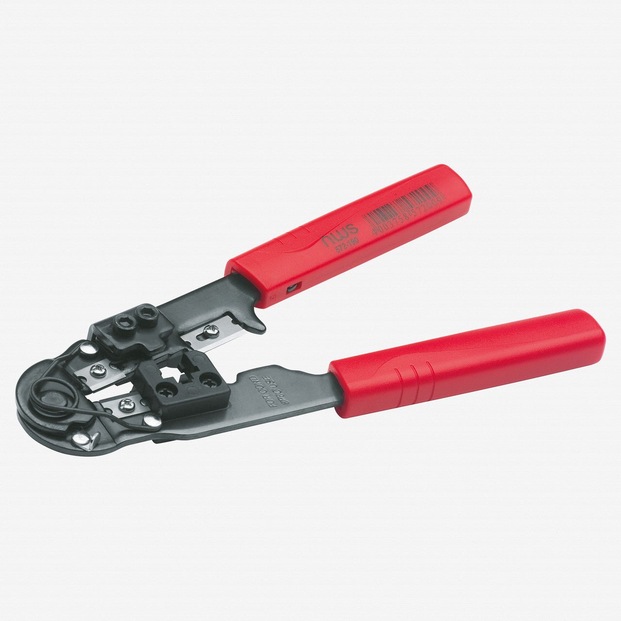 NWS 7.5" Crimping Pliers for RJ11 and RJ12 - N-571-190 - KC Tool