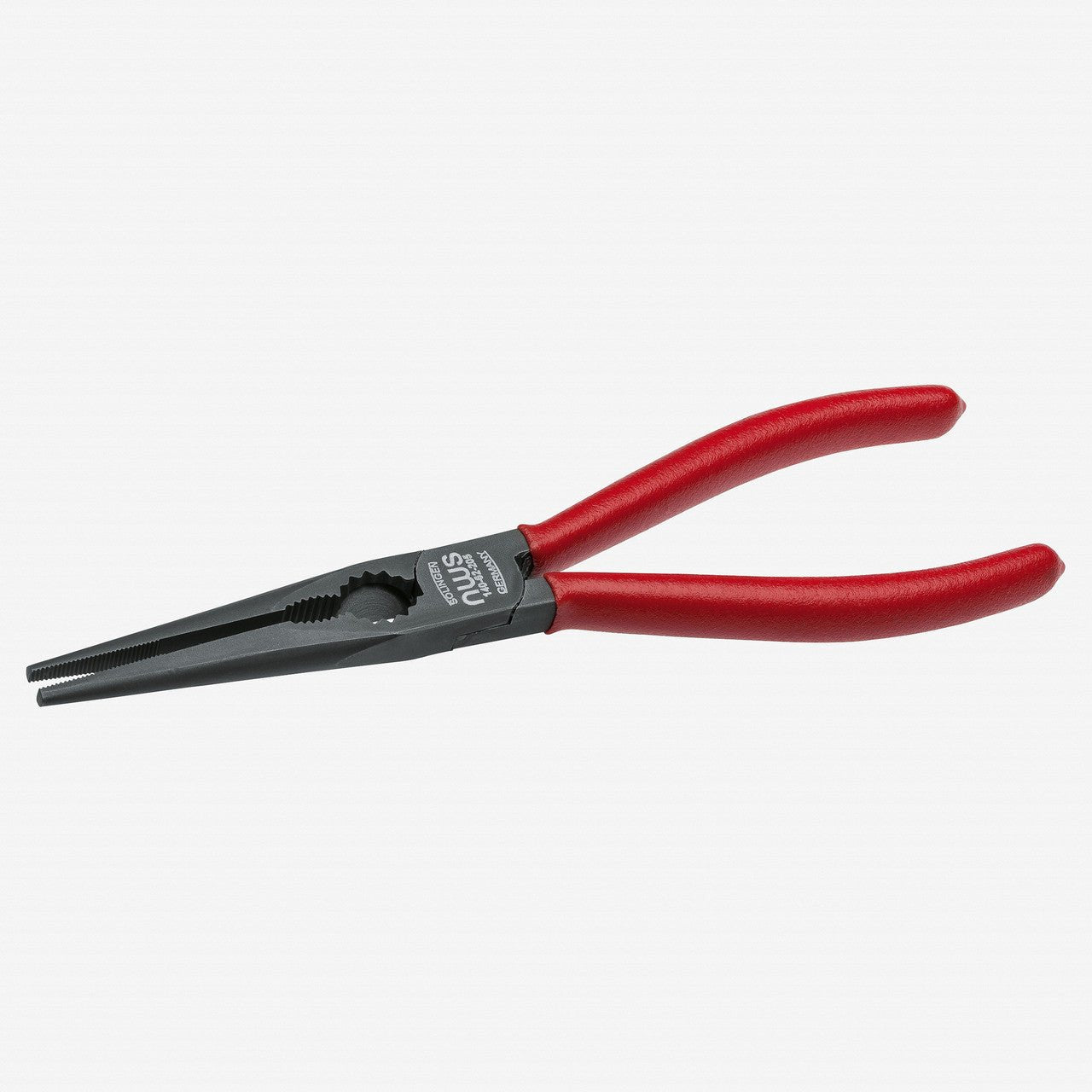 NWS 8" Chain Nose Pliers (Radio Pliers) - TitanFinish - Plastic Grip - N-140-62-205 - KC Tool