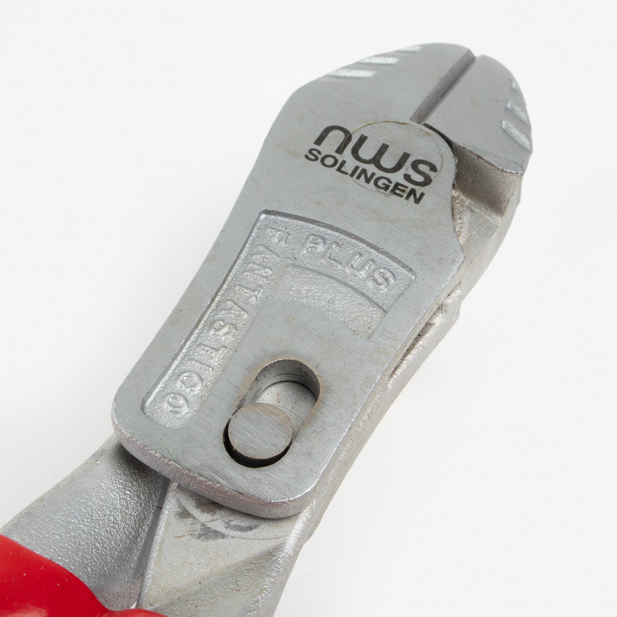 NWS 8" Heavy Duty Lever Side Cutter FantasticoPlus 1000V - Matte Chromium - Plastic Grip - N-138-43-200 - KC Tool