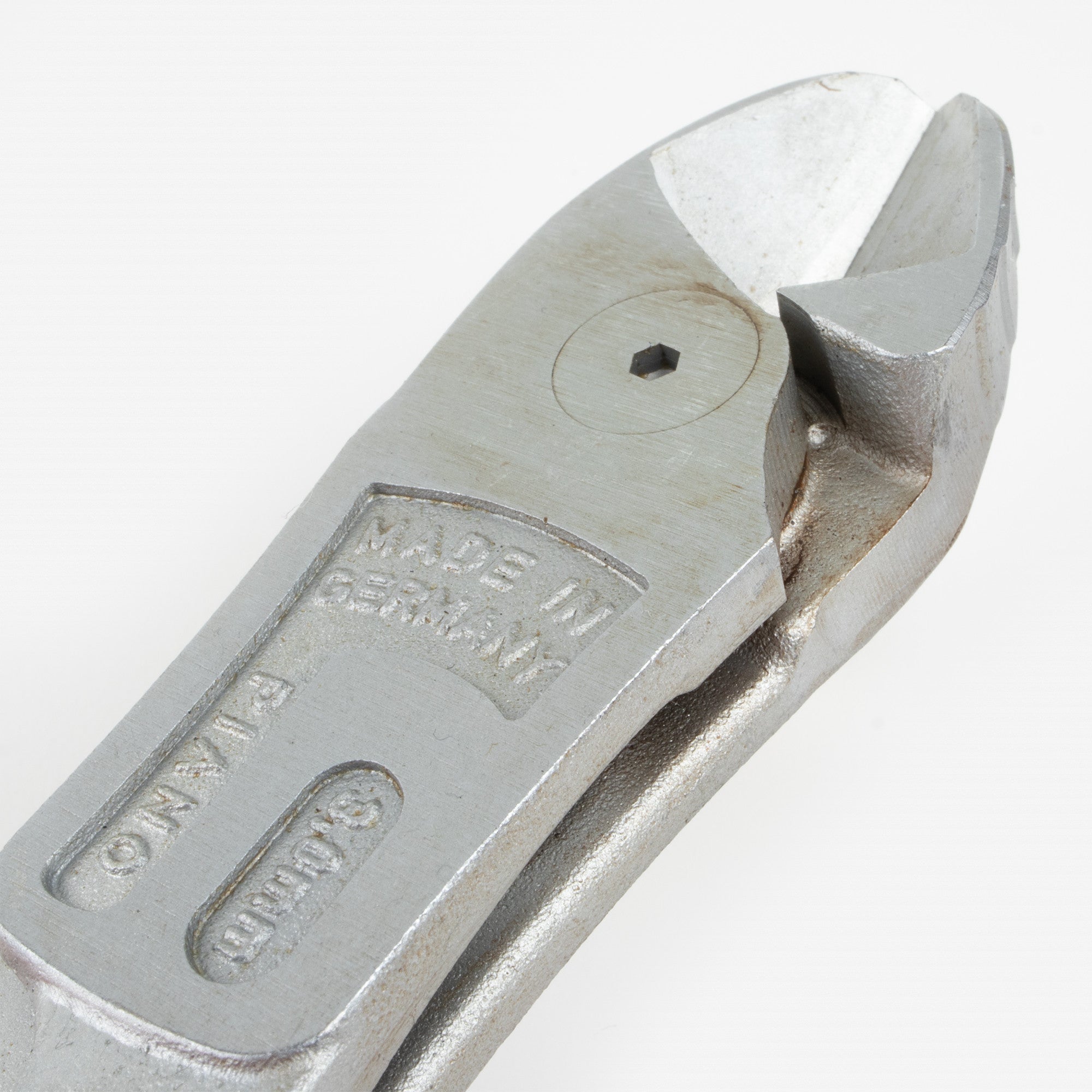 NWS 8" Heavy Duty Lever Side Cutter FantasticoPlus 1000V - Matte Chromium - Plastic Grip - N-138-43-200 - KC Tool