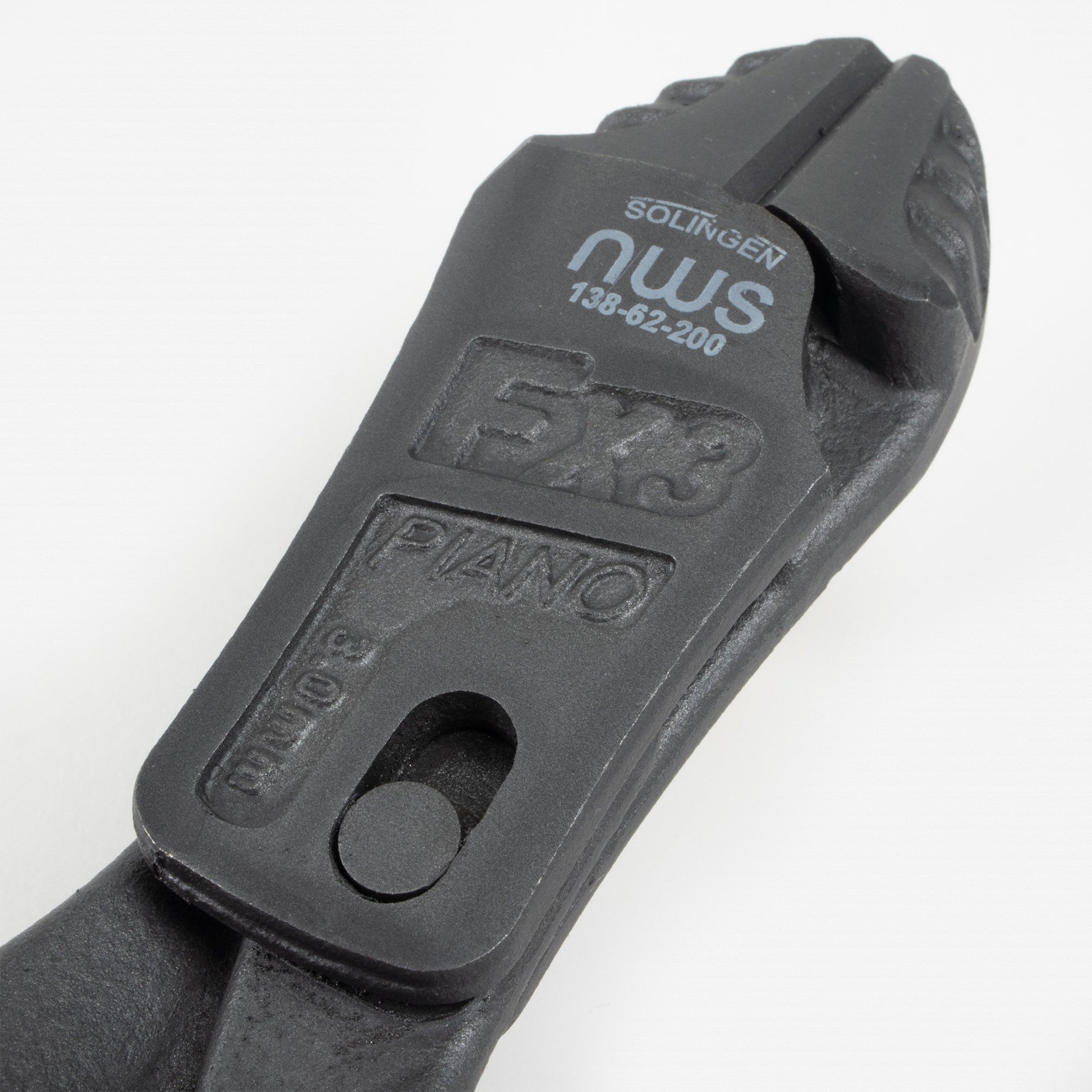 NWS 8" Heavy Duty Lever Side Cutter FantasticoPlus - TitanFinish - Plastic Grip - N-138-62-200 - KC Tool