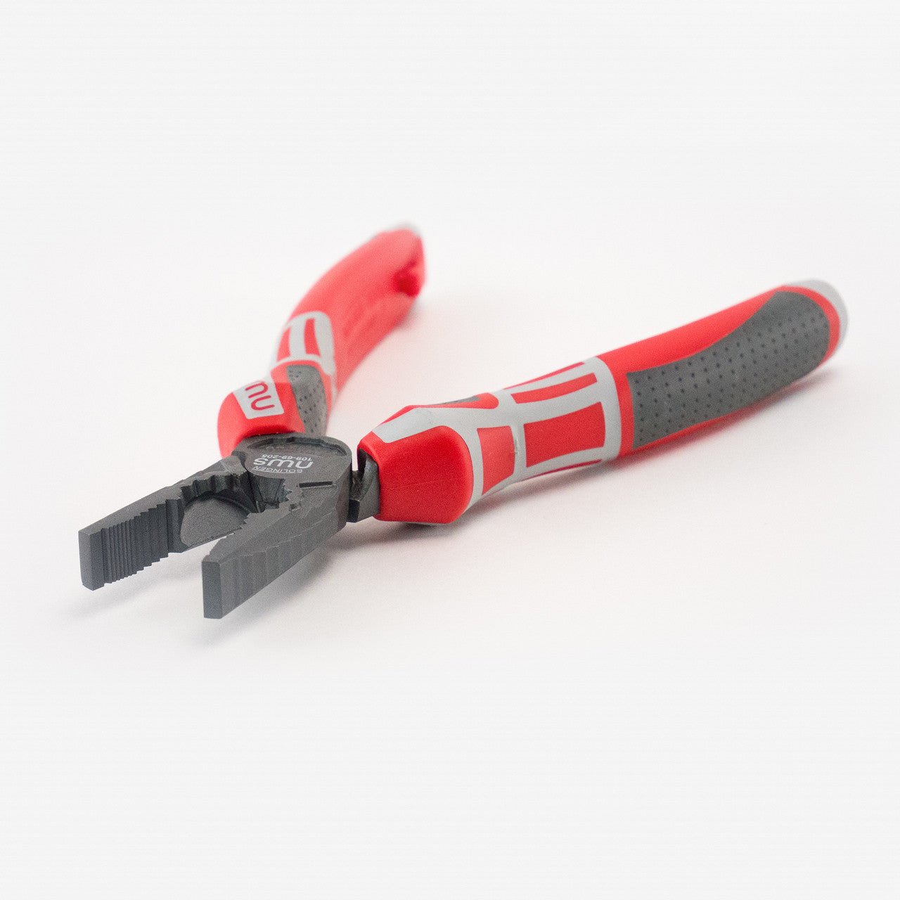 NWS 8" High Leverage Combination Pliers CombiMax - TitanFinish - SoftGripp, Tethered Attachment - N-109-69-205 - KC Tool
