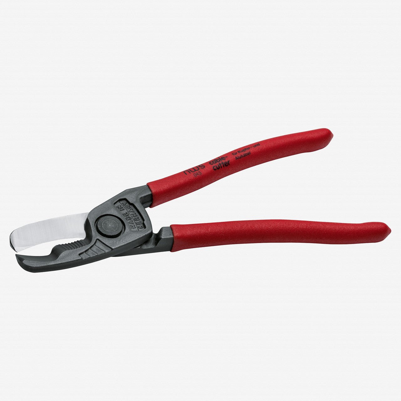 NWS 8.25" Cable Cutter - TitanFinish - Plastic Grip - N-043-62-210 - KC Tool