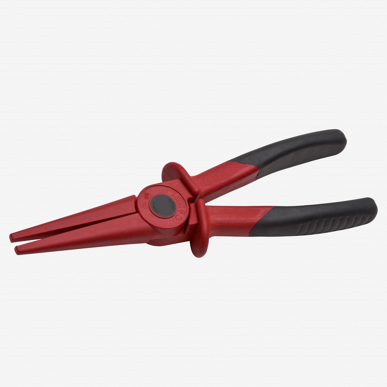 NWS 9" Flat Nose Plastic Pliers 1000V - SoftGripp - N-2046-225 - KC Tool
