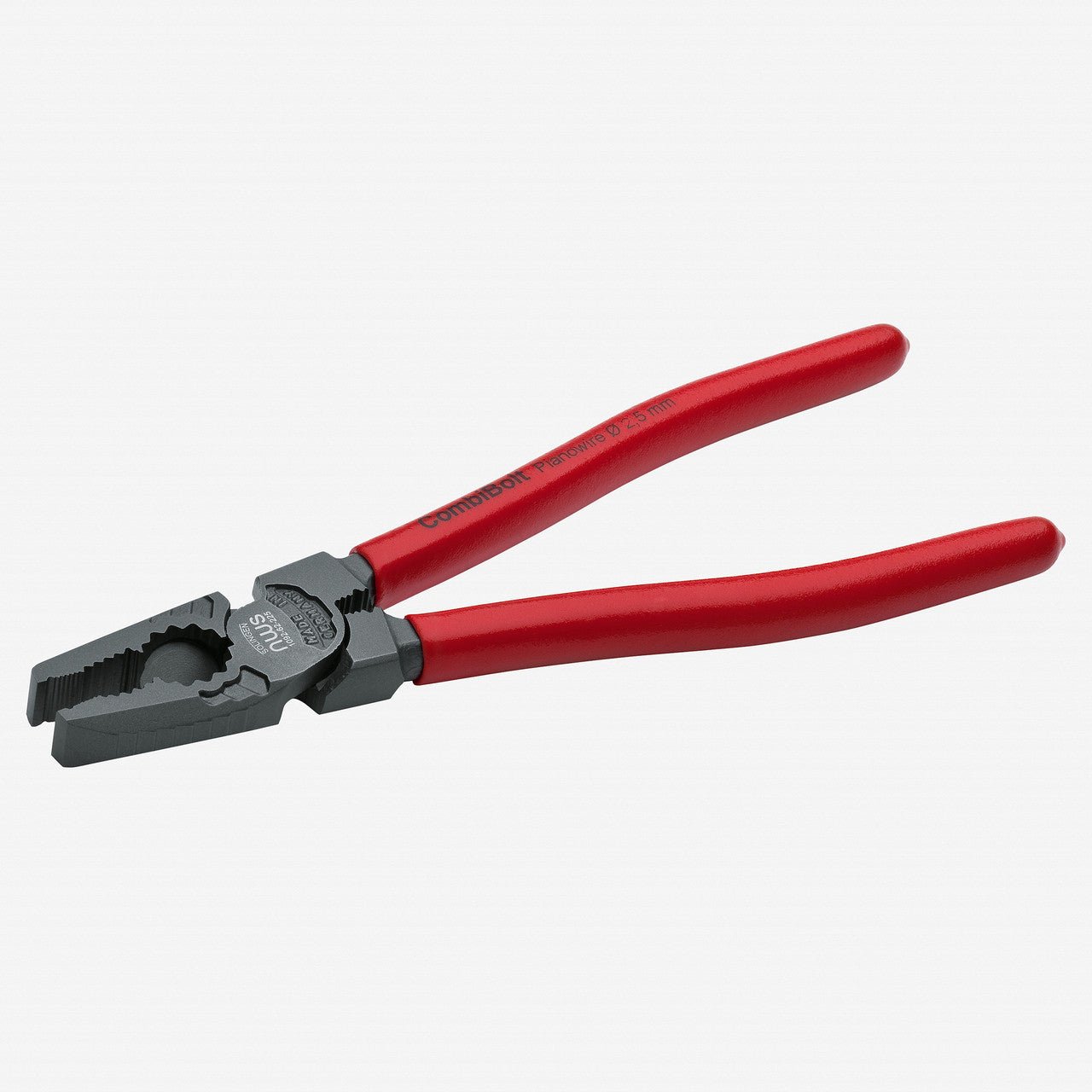 NWS 9" High Leverage Combination Pliers CombiBolt - TitanFinish - Plastic Grip - N-1092-62-225 - KC Tool