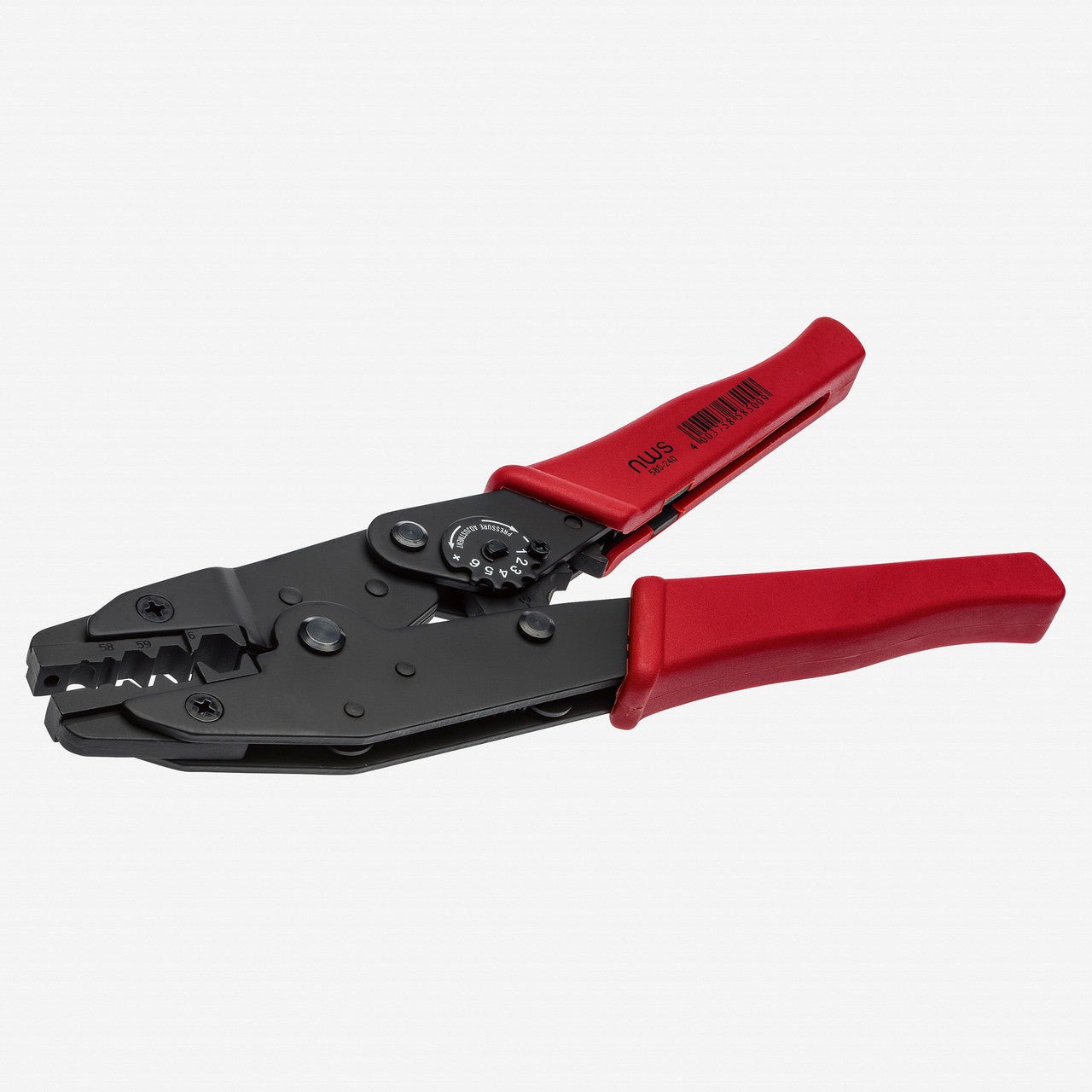 NWS 9.5" Crimping Lever Pliers for Coax Connectors - N-585-240 - KC Tool