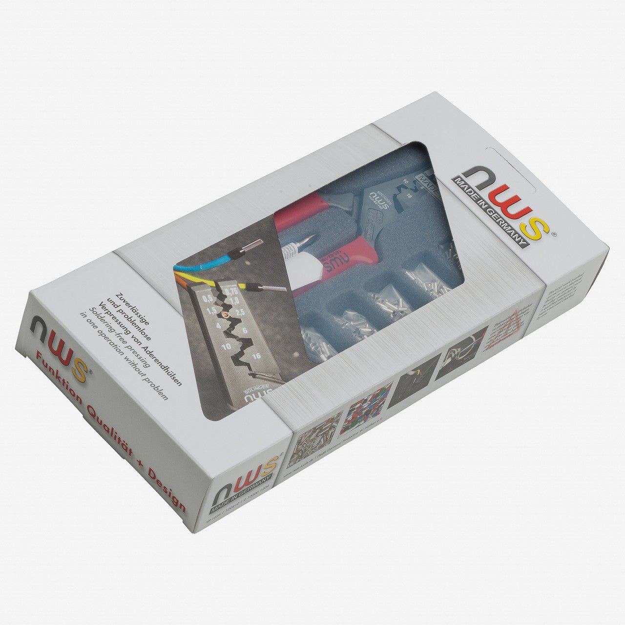 NWS Crimping Pliers and End - Sleeves Assortment (300 piece) - N-143-BS - KC Tool