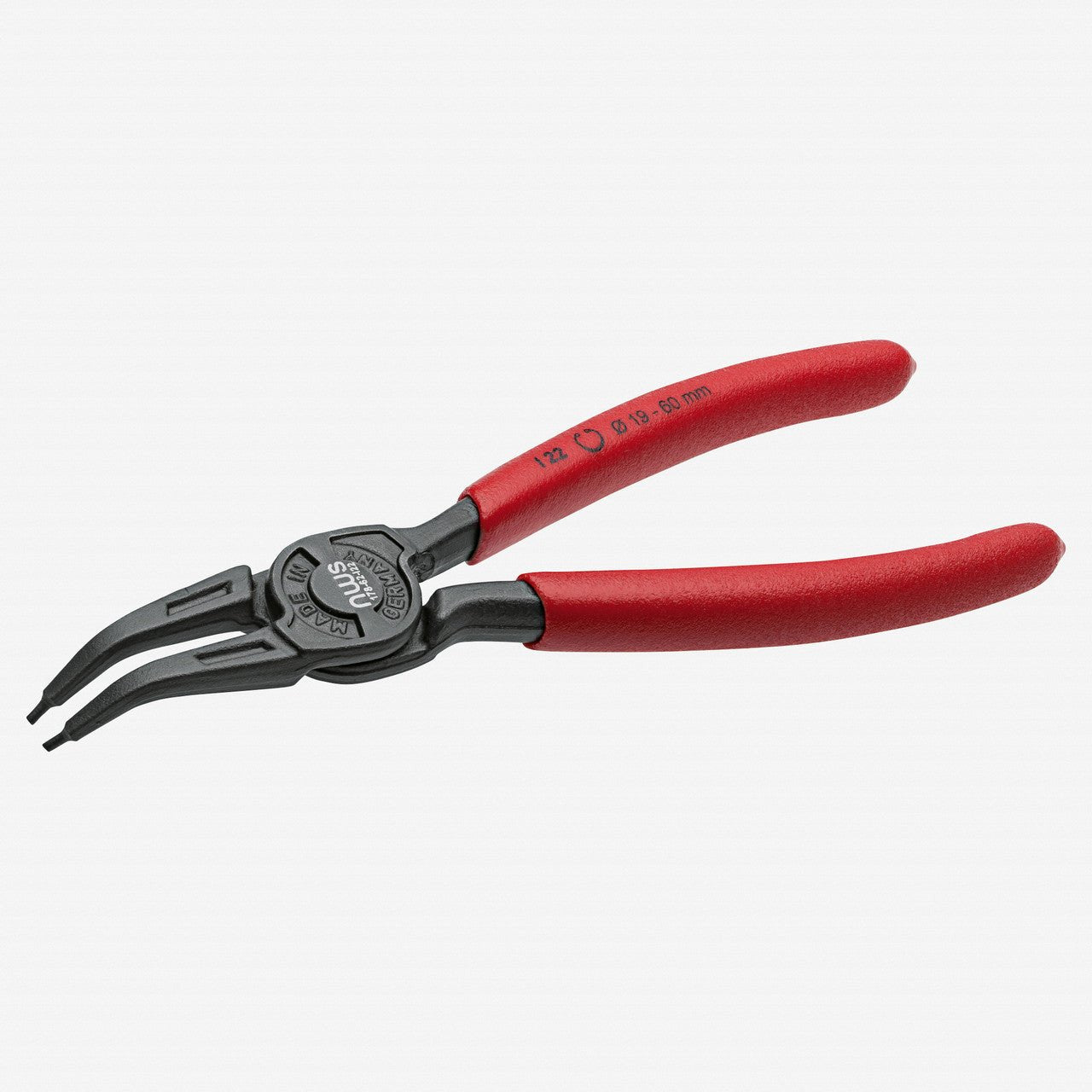 NWS Internal Circlip Pliers - 85 - 140mm - 45 Degree - TitanFinish - N-178-62-I42 - KC Tool