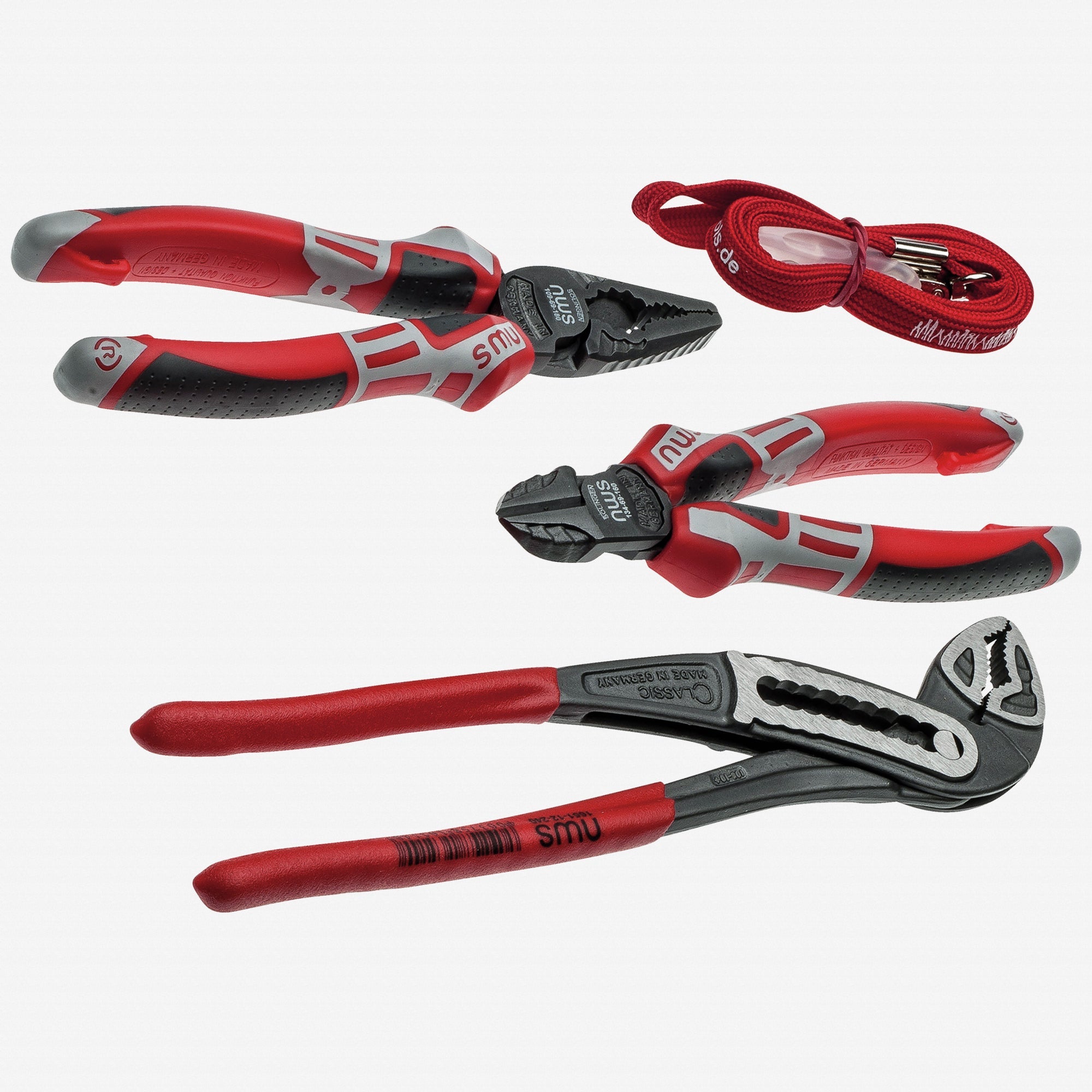 NWS Pliers and Cutters Set, 4 Pieces - N-745 - KC Tool